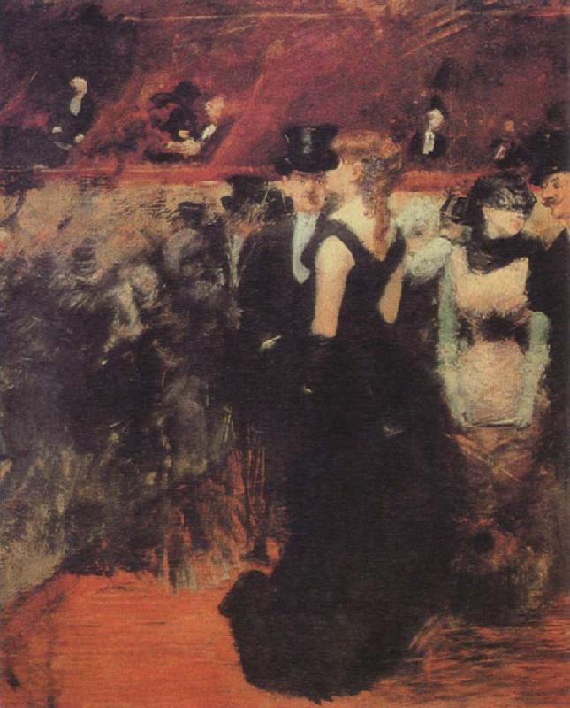 Jean-Louis Forain Ball at the Paris Opera Germany oil painting art